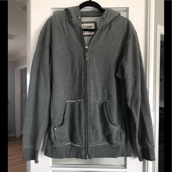 paper denim and cloth hoodie